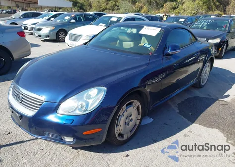 2002 Lexus Sc 430 from USA, damaged, VIN JTHFN48Y220025495